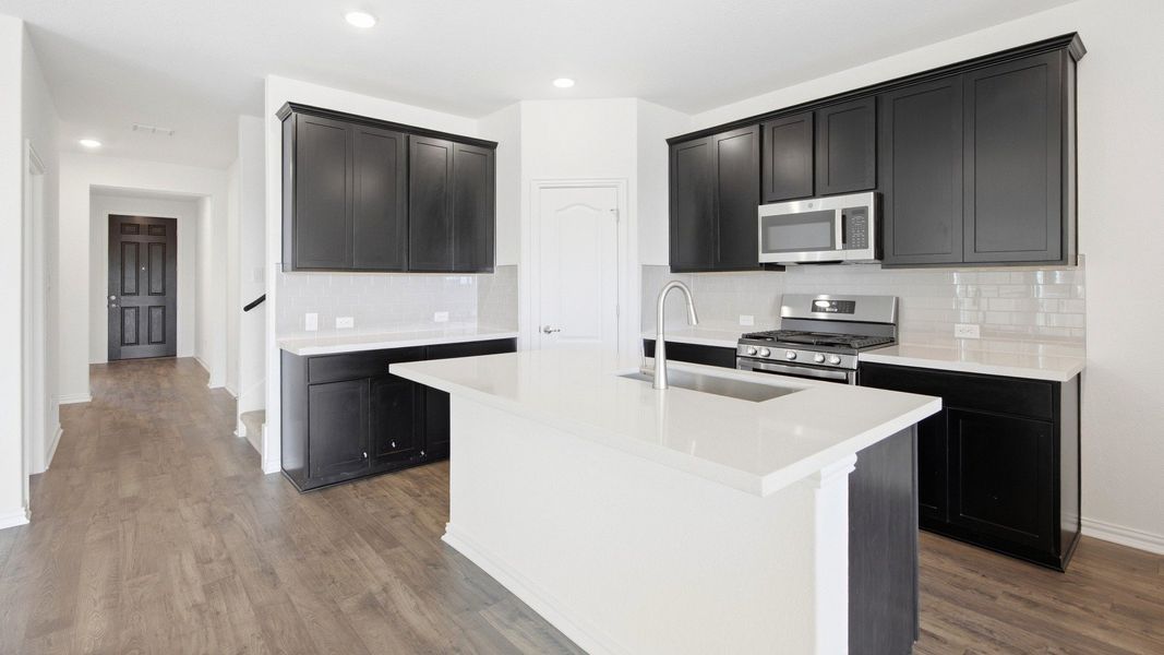Furnished interior view inside a new home in Briarwood, Elgin (Image 12).