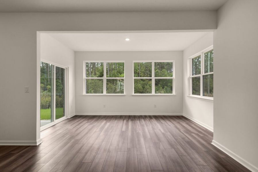 Representative unfurnished interior of a home built from the Rosemary by Holiday Builders in Sanborn Hill, Milton (Image 20). Representative unfurnished interior of a home built from the Rosemary by Holiday Builders in Sanborn Hill, Milton (Image 20).