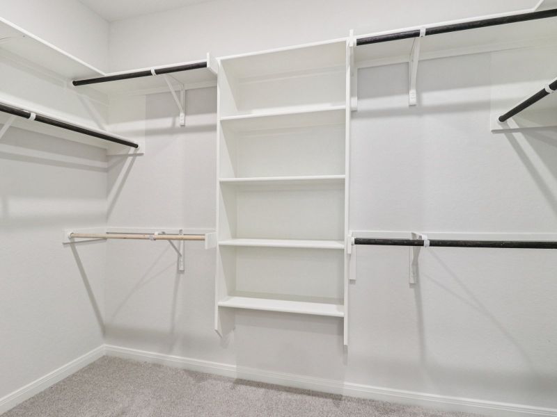 Furnished interior view inside a new home in Comanche Ridge, San Antonio (Image 11).