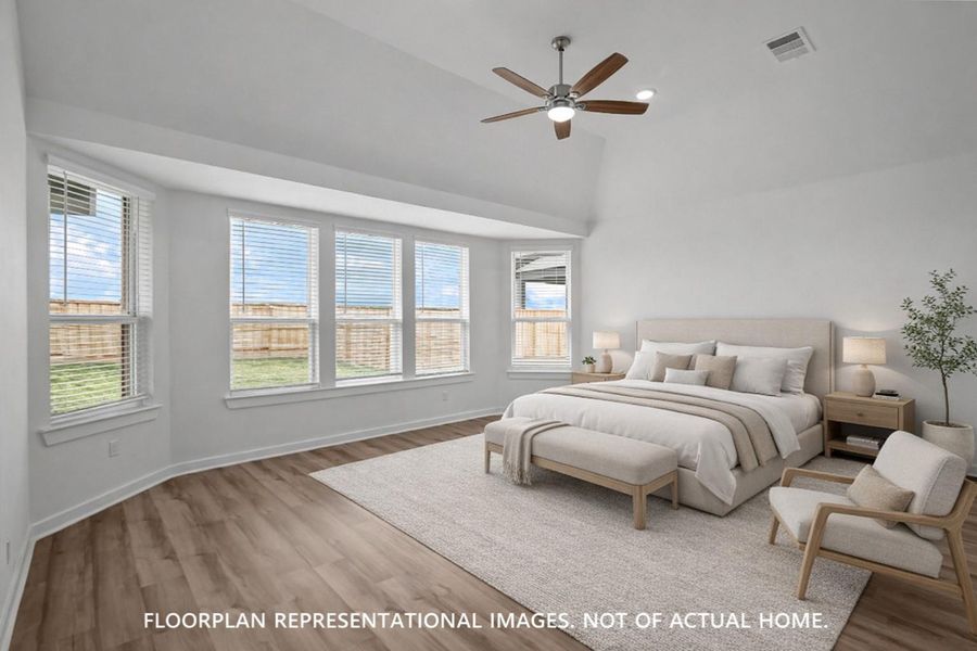 Furnished interior view inside a new home in Miller's Pond, Rosenberg (Image 16).