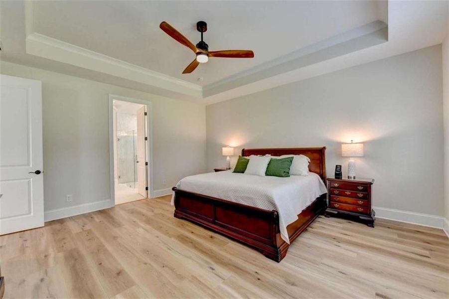 Furnished interior view inside a new home in , Hoschton (Image 13).