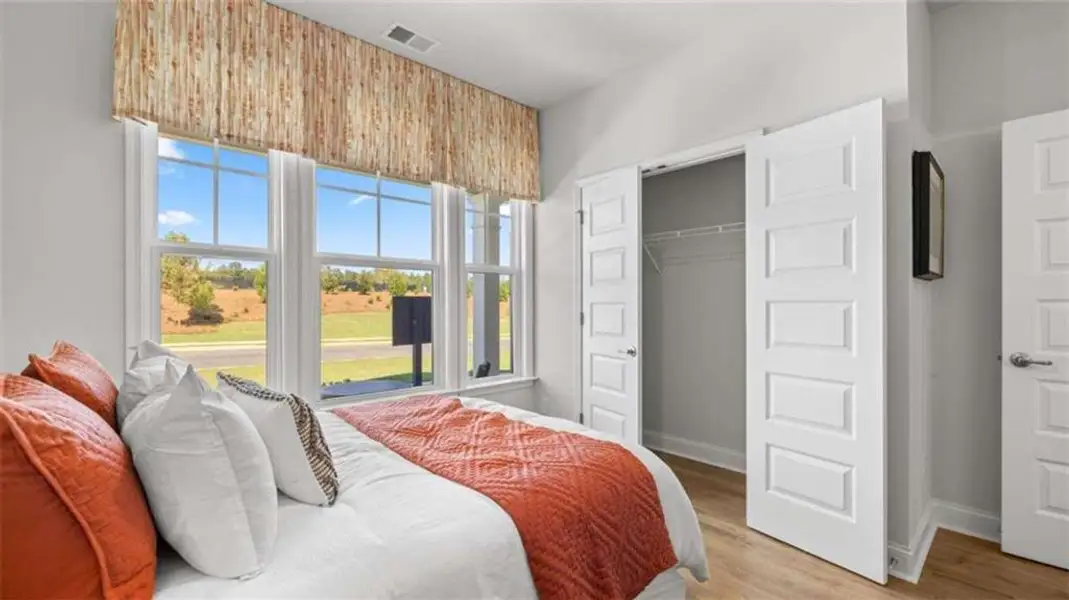 Furnished interior view inside a new home in Oak Ridge Meadows, Locust Grove (Image 8).