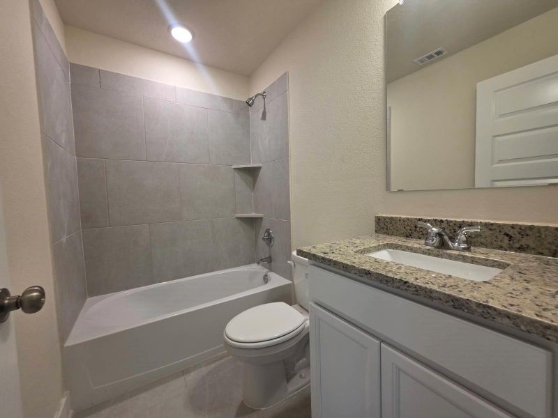 Furnished interior view inside a new home in , Brenham (Image 7).