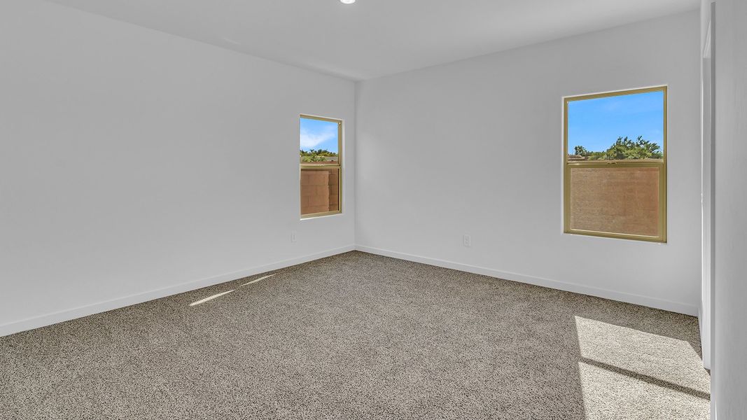 Representative unfurnished interior of a home built from the Parker by D.R. Horton in The Oasis at Rocking K, Vail (Image 39).