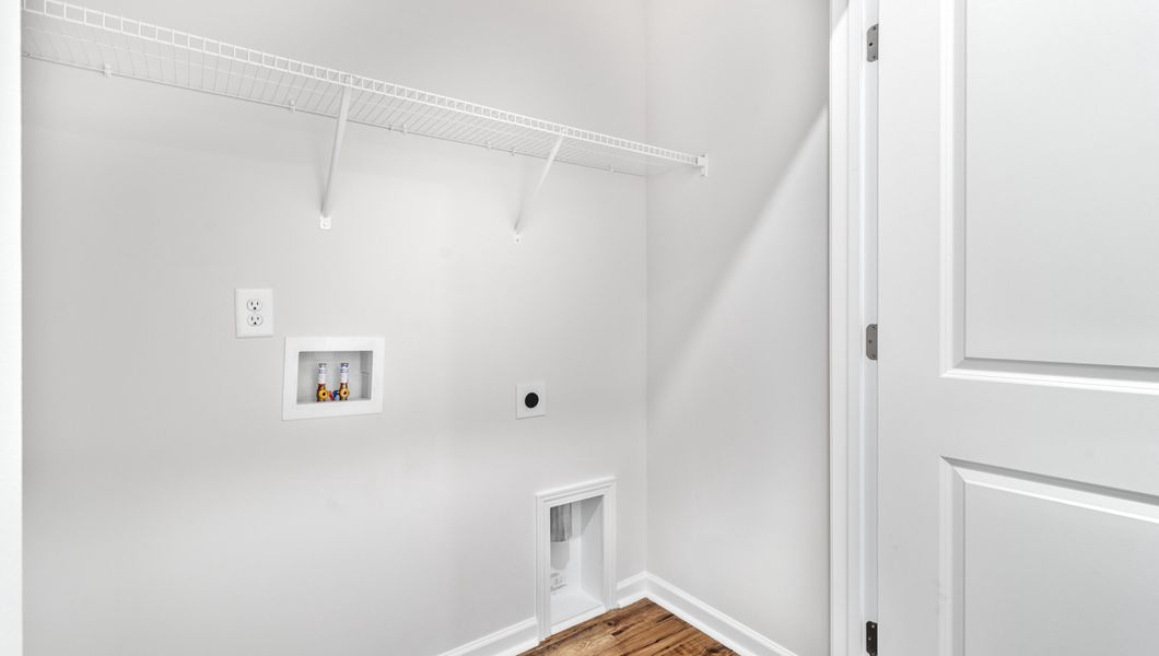 Representative unfurnished interior of a home built from the Davidson by D.R. Horton in Brookside Farms, Greer (Image 24).