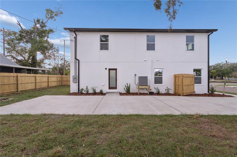 Exterior details and patio area of a home in , St. Petersburg (Image 3). Exterior details and patio area of a home in , St. Petersburg (Image 3).