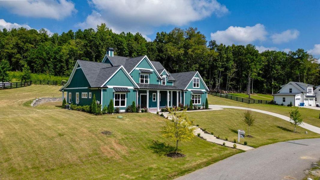 Front exterior of a new home in , Dacula, GA, highlighting curb appeal (Image 2). Front exterior of a new home in , Dacula, GA, highlighting curb appeal (Image 2).