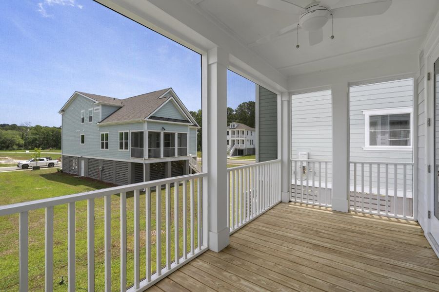 Exterior details and patio area of a home in Miller's Crossing, Johns Island (Image 21). Exterior details and patio area of a home in Miller's Crossing, Johns Island (Image 21).