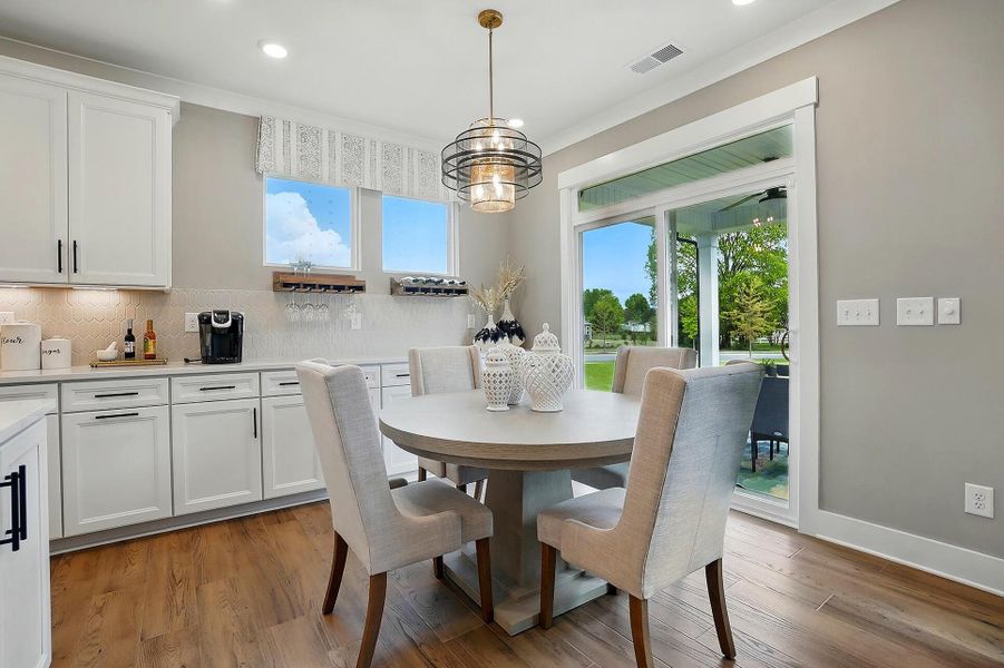 Furnished interior view inside a new home in Heritage - 55+ Community, Indian Trail (Image 14).
