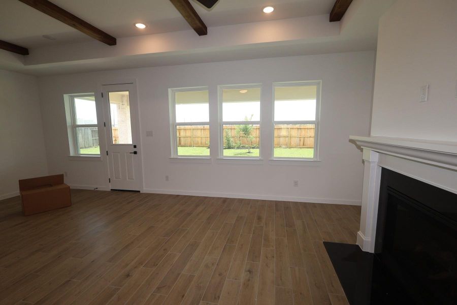 Great room - still under construction! Great room - still under construction!