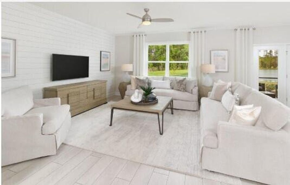 Furnished interior view inside a new home in Nexton, Summerville (Image 7).