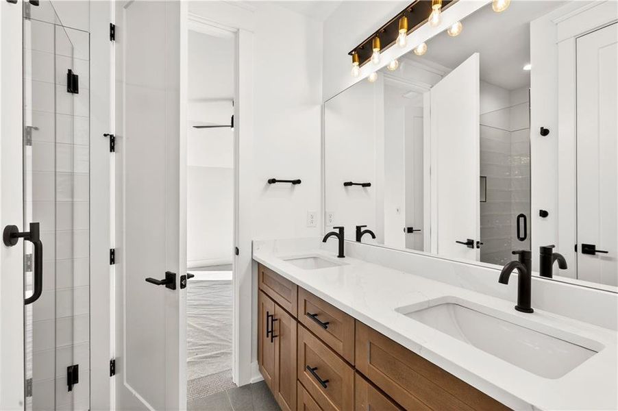 Furnished interior view inside a new home in , Clarkston (Image 12).