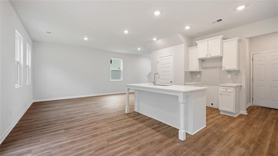 Furnished interior view inside a new home in Brookland Commons, Monroe (Image 12).