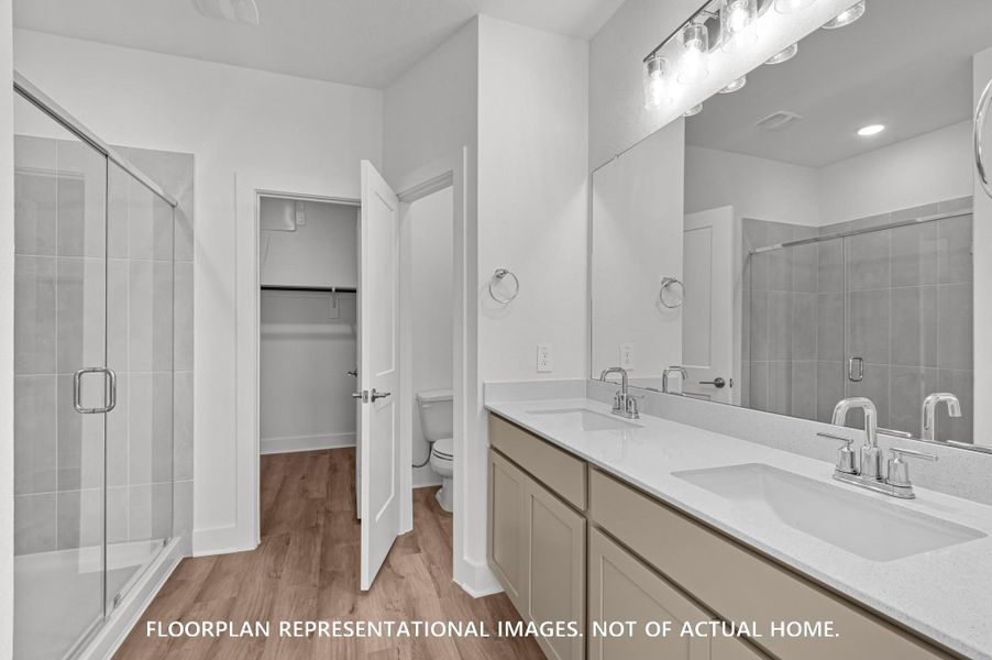 Furnished interior view inside a new home in Magnolia Ridge, Magnolia (Image 8).