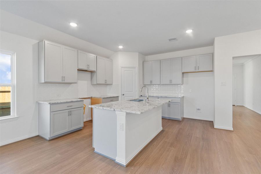 Furnished interior view inside a new home in Oakwood Estates, Waller (Image 7). Furnished interior view inside a new home in Oakwood Estates, Waller (Image 7).