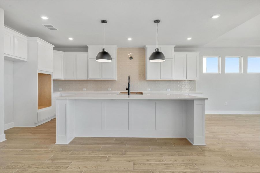 Furnished interior view inside a new home in Provence, Austin (Image 5).