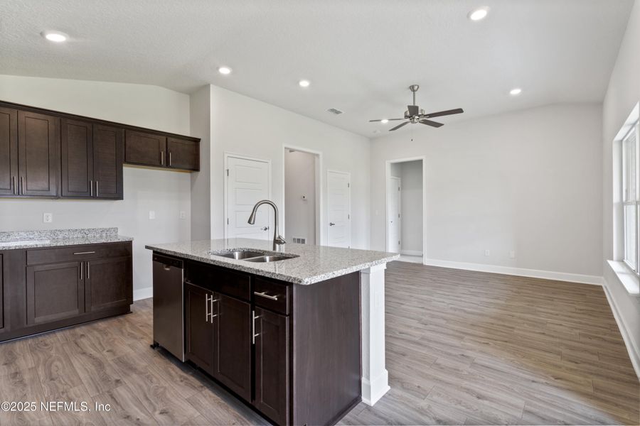 Furnished interior view inside a new home in Shadow Crest at Rolling Hills, Green Cove Springs (Image 6).