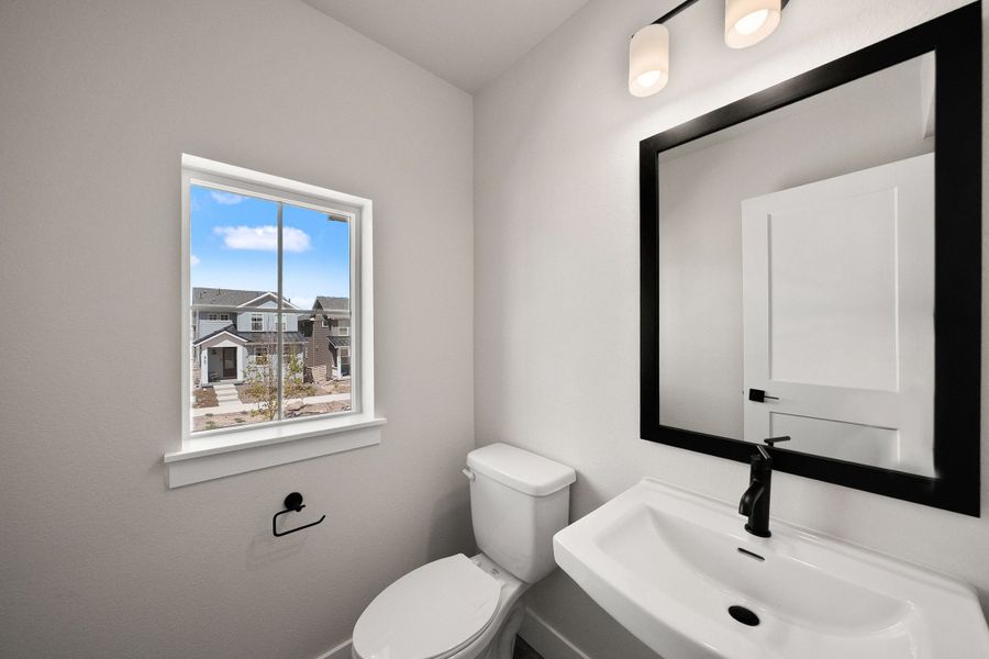 Furnished interior view inside a new home in Trumark Homes at Sterling Ranch, Littleton (Image 14).