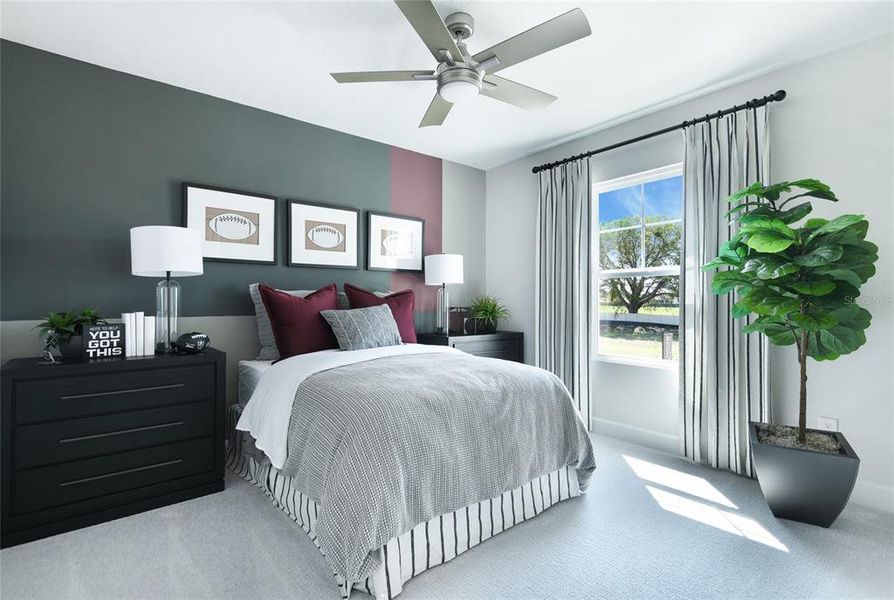 Furnished interior view inside a new home in Seaport Village, Tavares (Image 16). Furnished interior view inside a new home in Seaport Village, Tavares (Image 16).