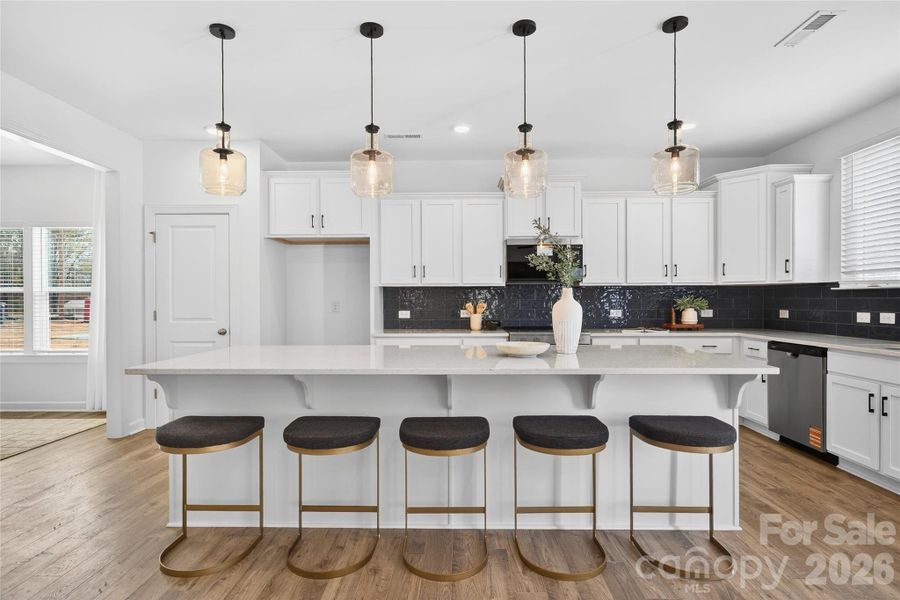 Furnished interior view inside a new home in , Troutman (Image 29).