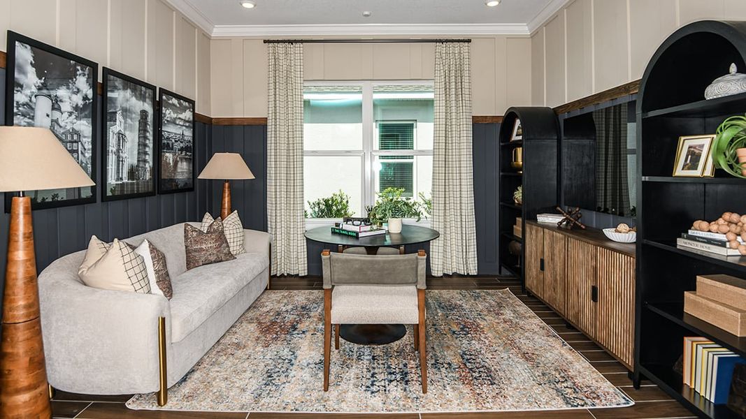 Representative furnished interior of a home built from the Lazio by Taylor Morrison in Westview Community Group Page, Kissimmee (Image 15).