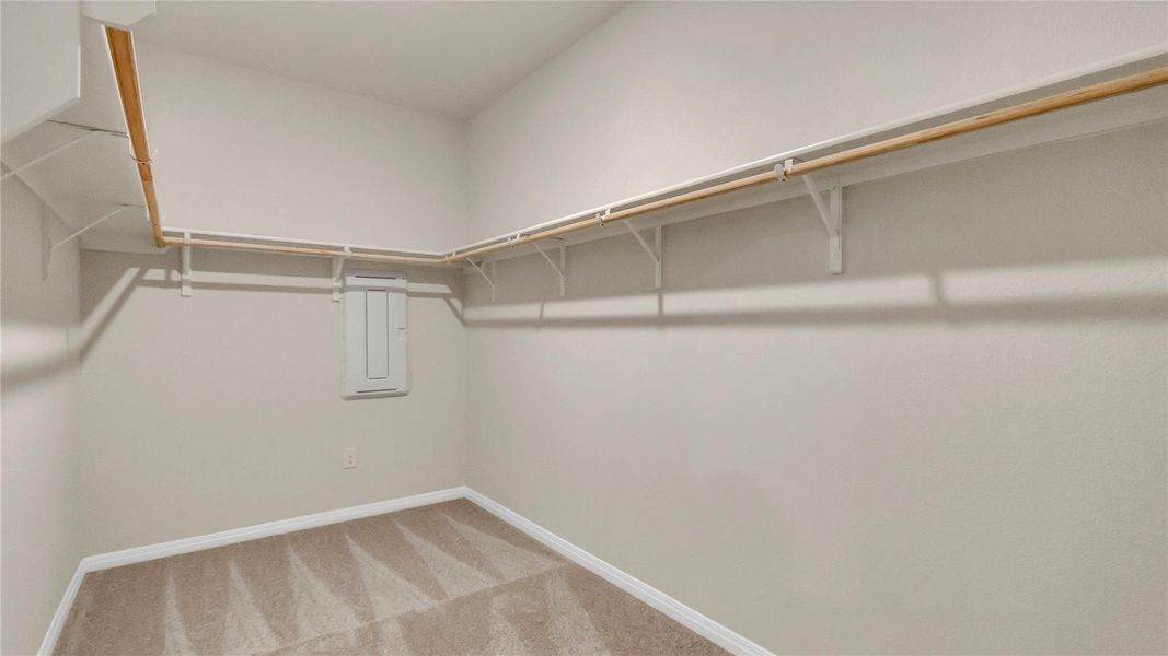 Spacious, unfurnished interior of a new home in Carillon, Manor (Image 25).