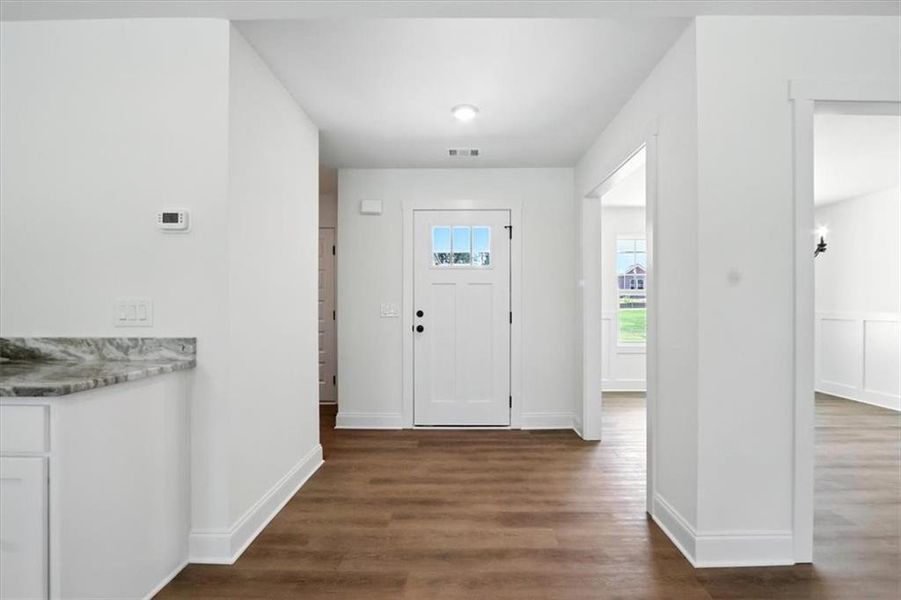 Spacious, unfurnished interior of a new home in , Hartwell (Image 26).