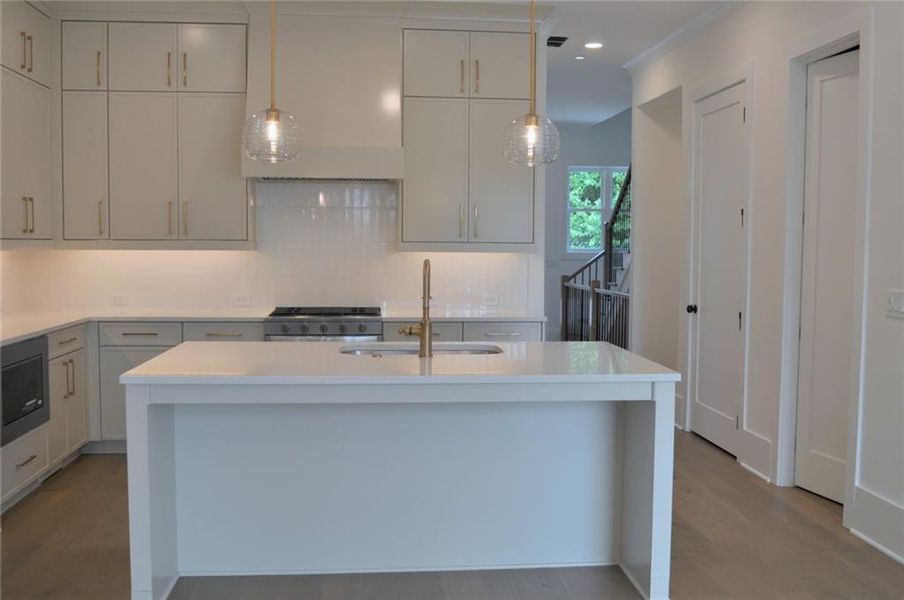 Furnished interior view inside a new home in , Marietta (Image 7).