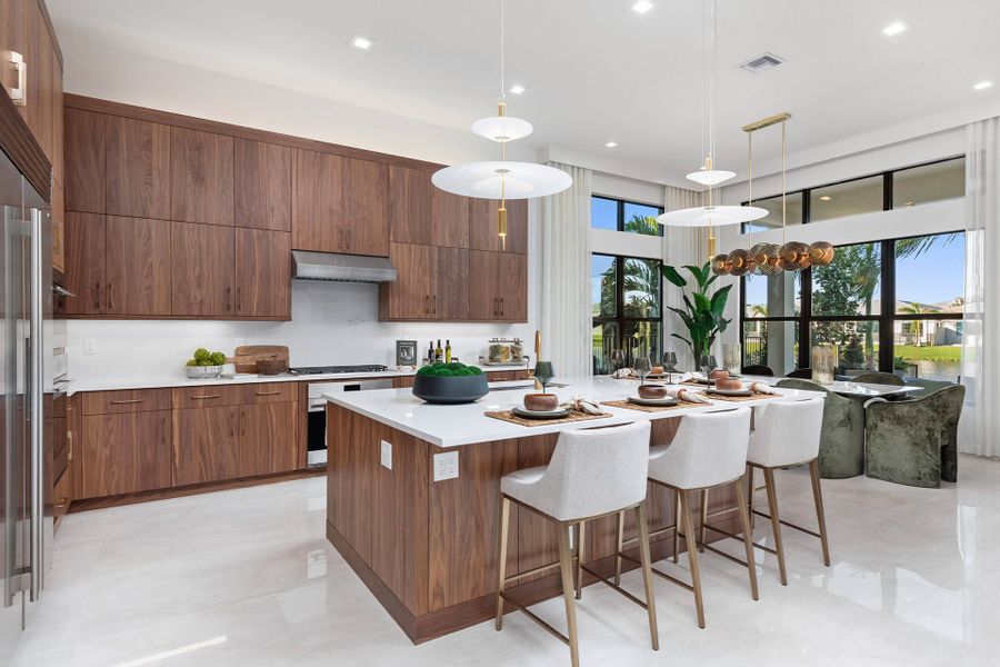 Representative furnished interior of a home built from the Santo Grand by GL Homes in Lotus Edge, Boca Raton (Image 9).
