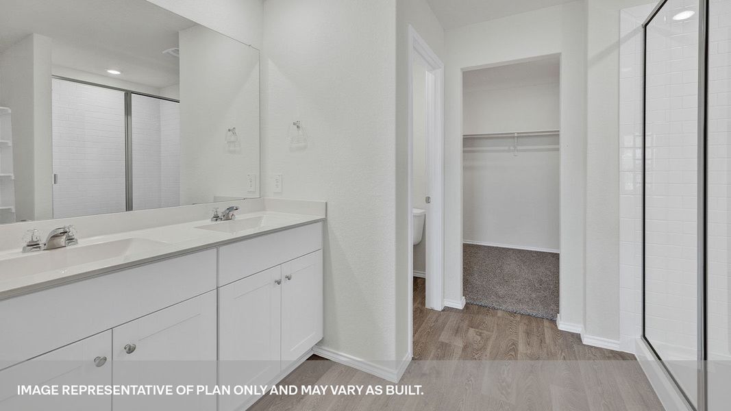 Furnished interior view inside a new home in Arroyo Ranch, Seguin (Image 9). Furnished interior view inside a new home in Arroyo Ranch, Seguin (Image 9).