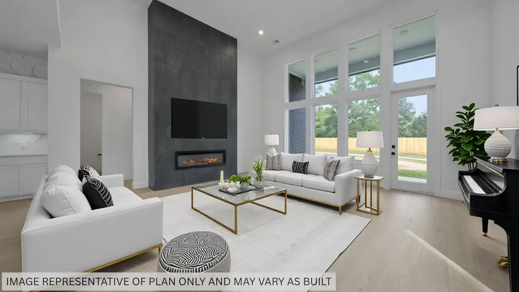 Furnished interior view inside a new home in Butlers Bend Estates, Pinehurst (Image 4).