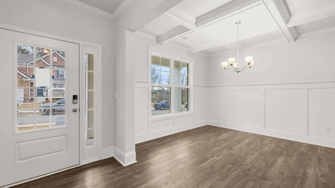 Spacious, unfurnished interior of a new home in Butner Estates, South Fulton (Image 20).