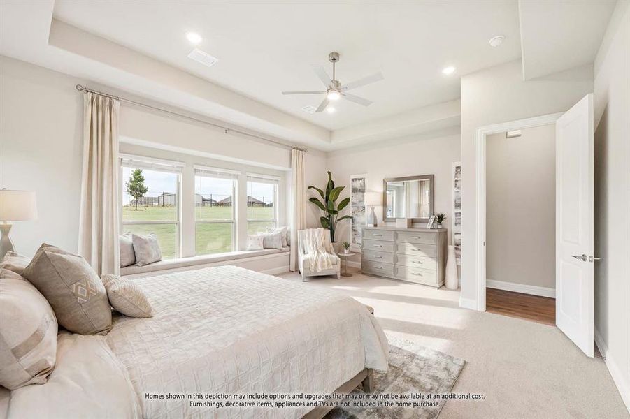 Furnished interior view inside a new home in Somerset, Mansfield (Image 10).