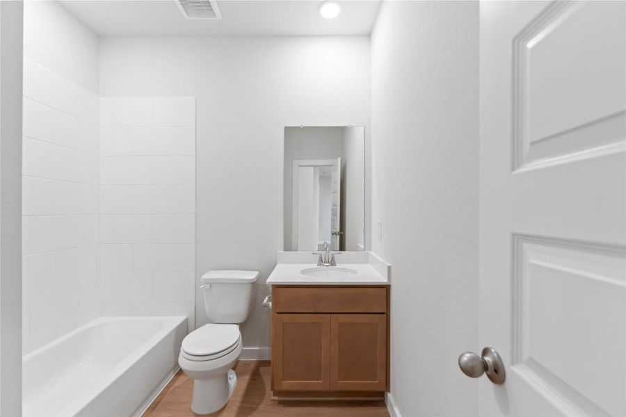 Furnished interior view inside a new home in Bluestem, Brookshire (Image 6).