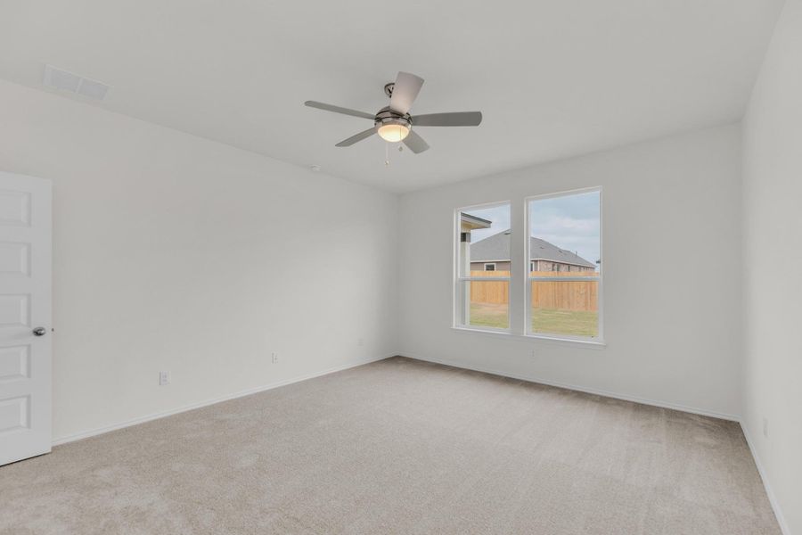 Spacious, unfurnished interior of a new home in Salerno - Classic Collection, Round Rock (Image 22).