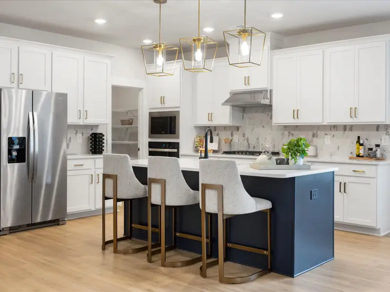 Furnished interior view inside a new home in Riverwood Farm, Piedmont (Image 3).
