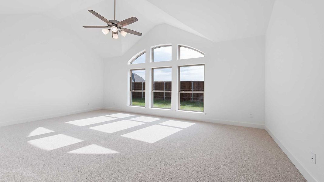 Spacious, unfurnished interior of a new home in Myrtle Creek, Waxahachie (Image 16).