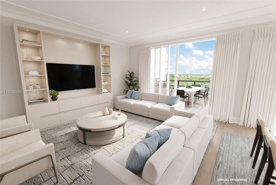 Furnished interior view inside a new home in , Juno Beach (Image 12). Furnished interior view inside a new home in , Juno Beach (Image 12).