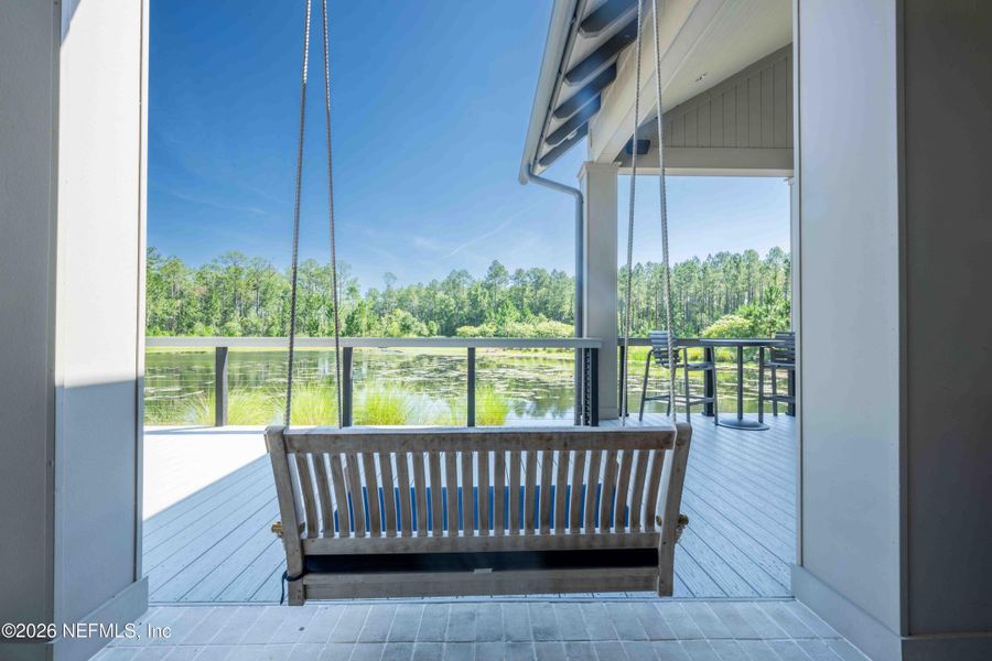 Exterior details and patio area of a home in Tributary, Yulee (Image 30). Exterior details and patio area of a home in Tributary, Yulee (Image 30).