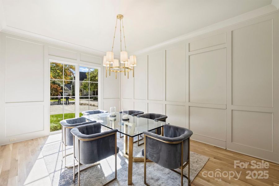 Furnished interior view inside a new home in , Charlotte (Image 36). Furnished interior view inside a new home in , Charlotte (Image 36).