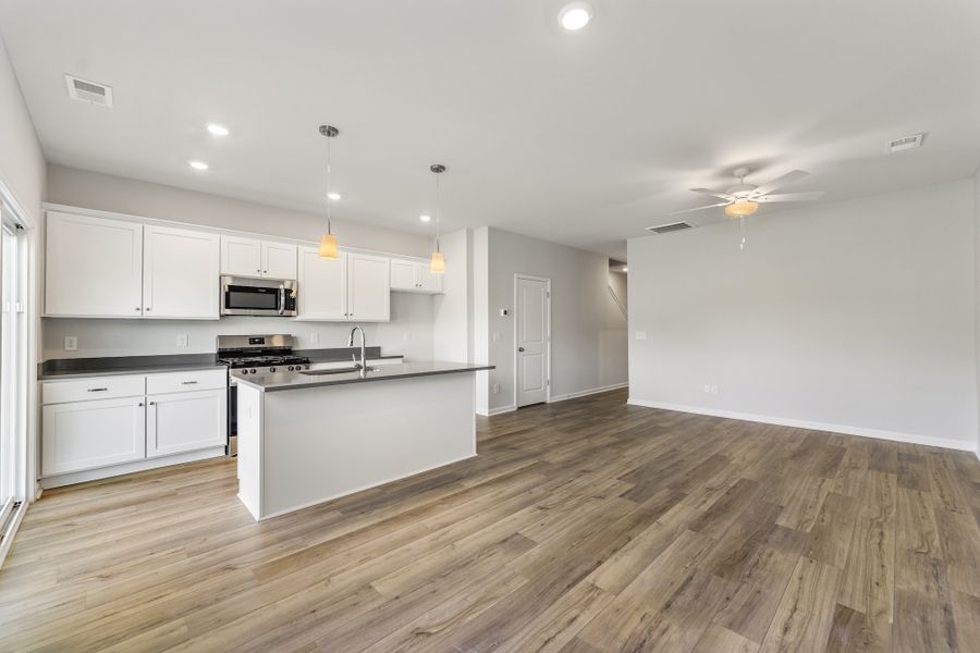 Furnished interior view inside a new home in Edwards Station, Taylors (Image 4).