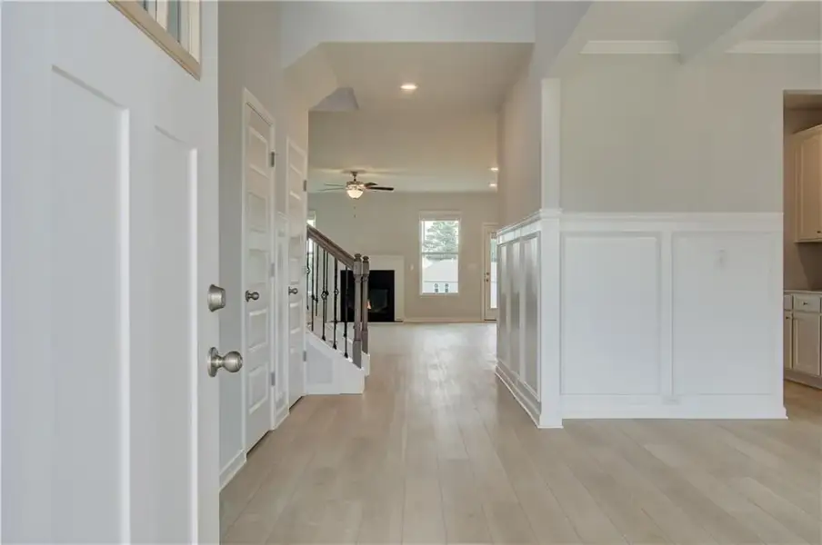 Spacious, unfurnished interior of a new home in Grandview at Millers Mill, Stockbridge (Image 21).