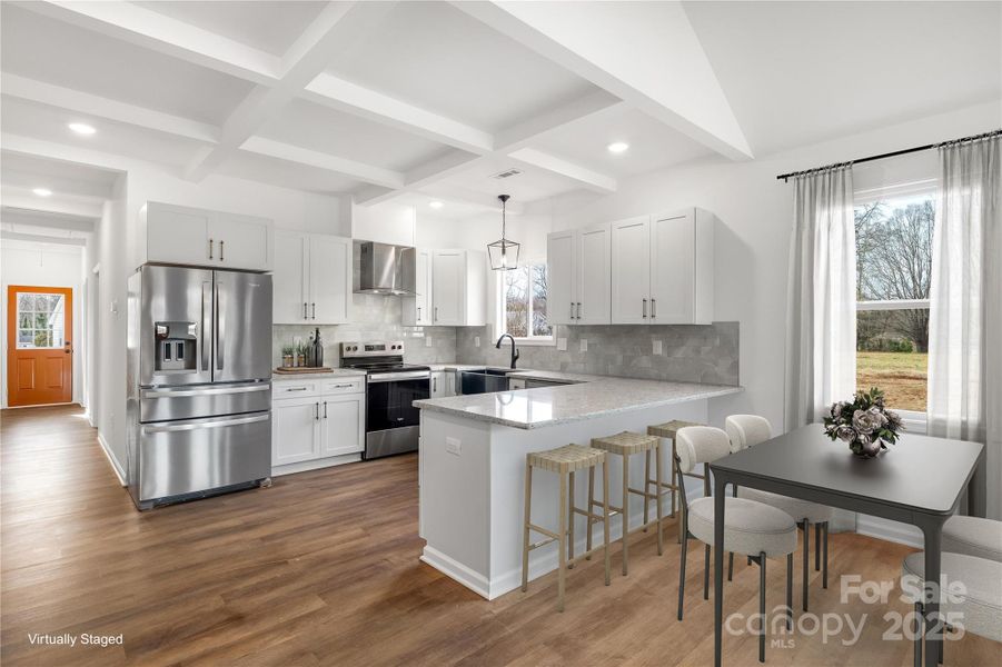 Furnished interior view inside a new home in , Shelby (Image 9).