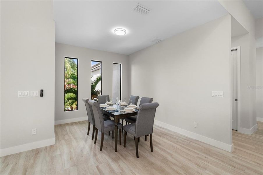 Furnished interior view inside a new home in , Punta Gorda (Image 14).