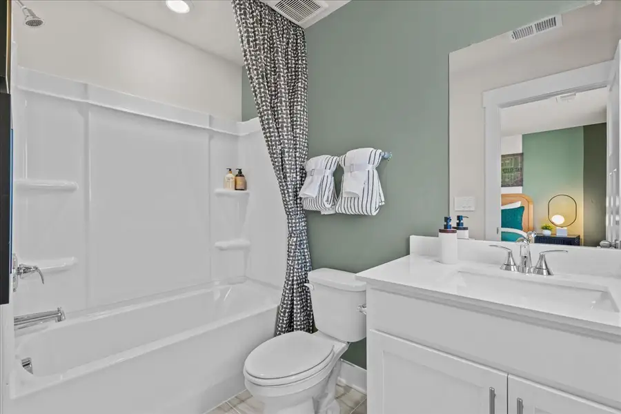 Furnished interior view inside a new home in Ashby Woods, Boiling Springs (Image 19).