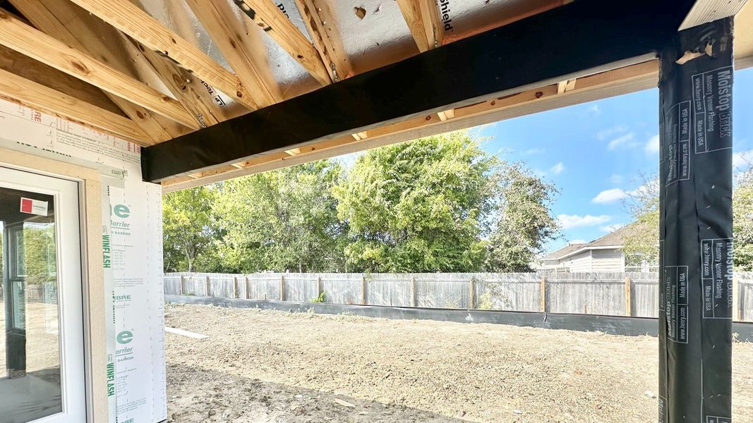 In-progress construction of a new home in Infinity Square, Kyle, TX (Image 3).