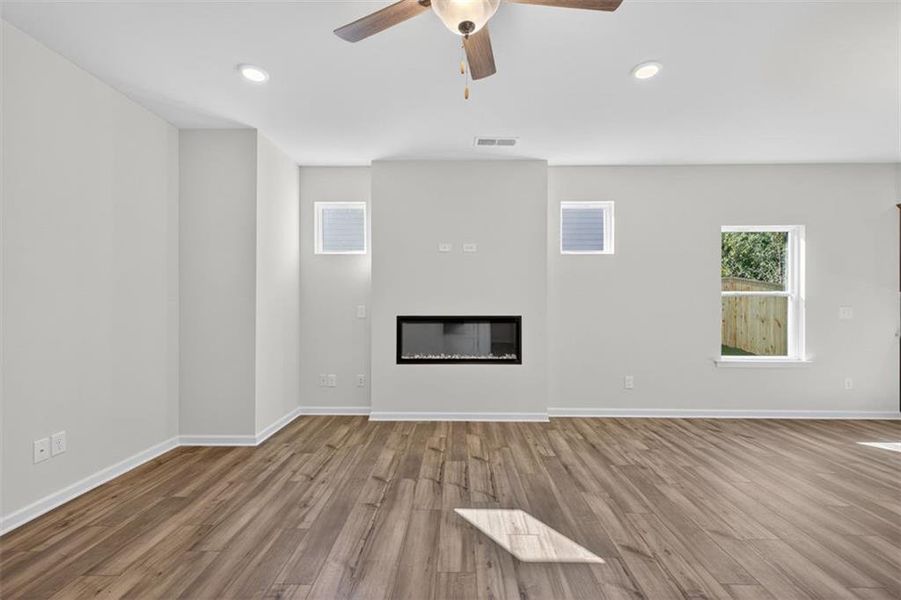 Spacious, unfurnished interior of a new home in Fair Oak, Calhoun (Image 23). Spacious, unfurnished interior of a new home in Fair Oak, Calhoun (Image 23).