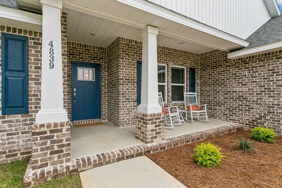 Exterior details and patio area of a home in Walther Reserve, Milton (Image 4).