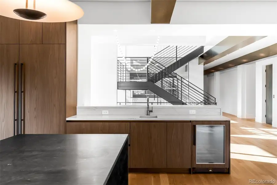 Furnished interior view inside a new home in , Denver (Image 6).