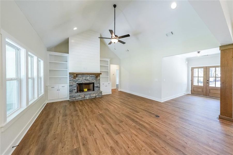 Spacious, unfurnished interior of a new home in , Rockmart (Image 22).